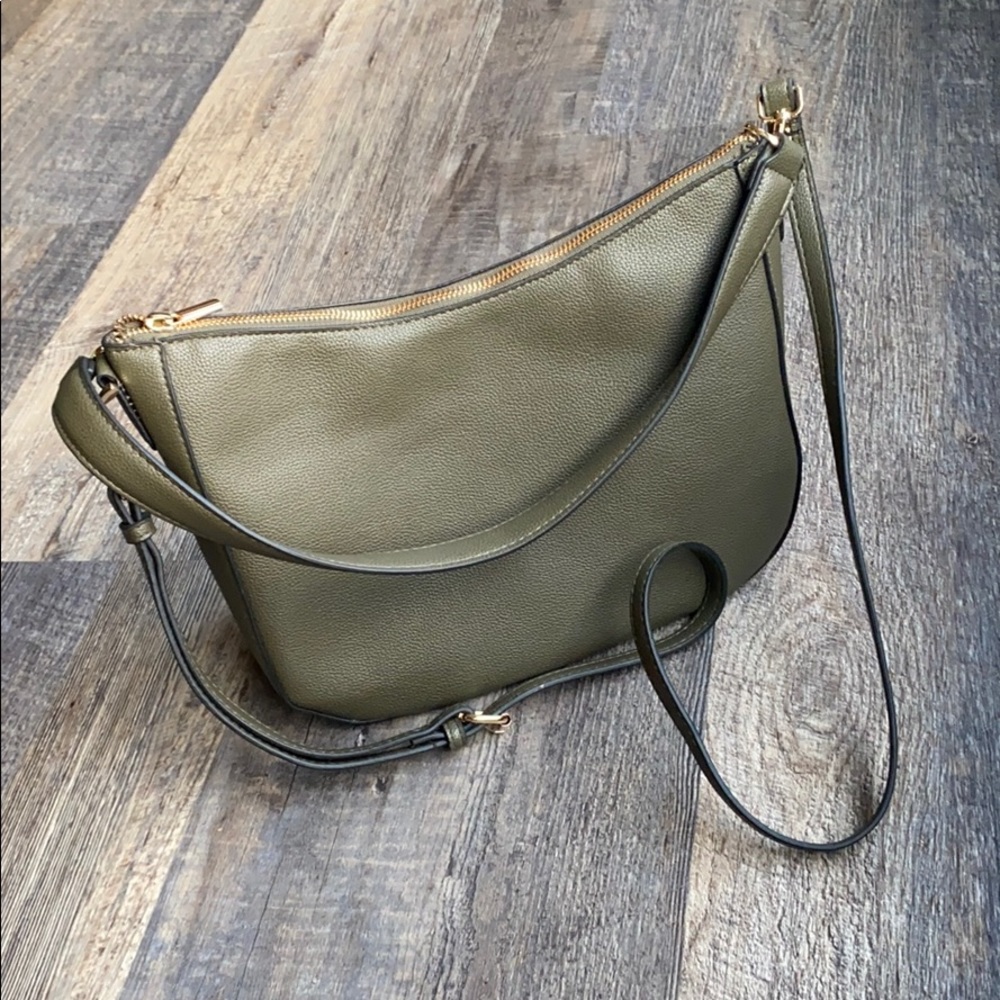 NWOT Olive green crossbody bag